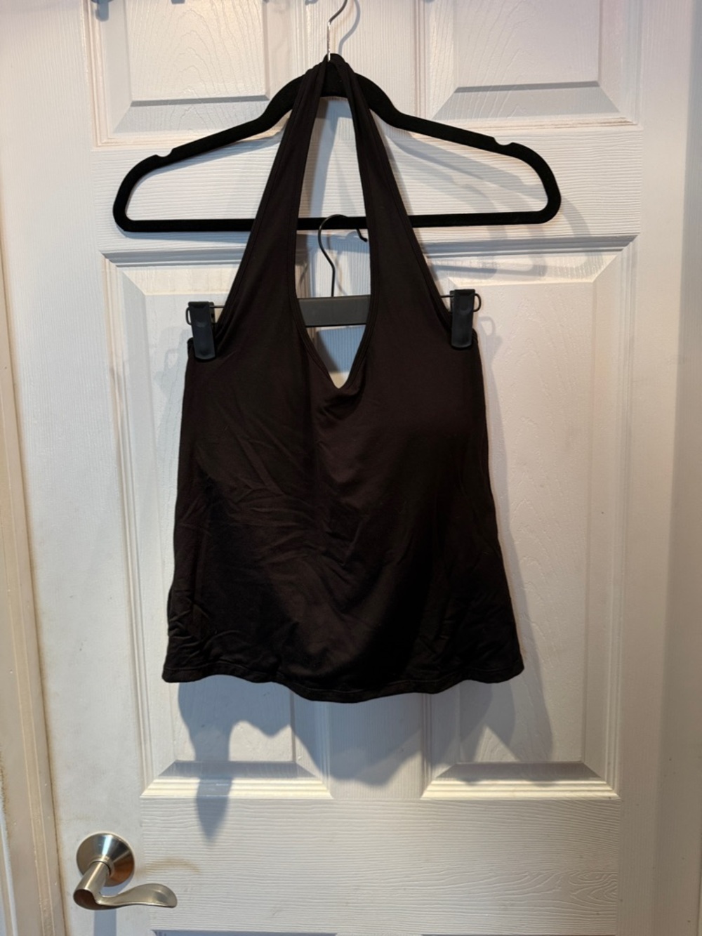 Klassy Network Black Halter Brami Top